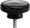 Round Knurled Clamping Knob